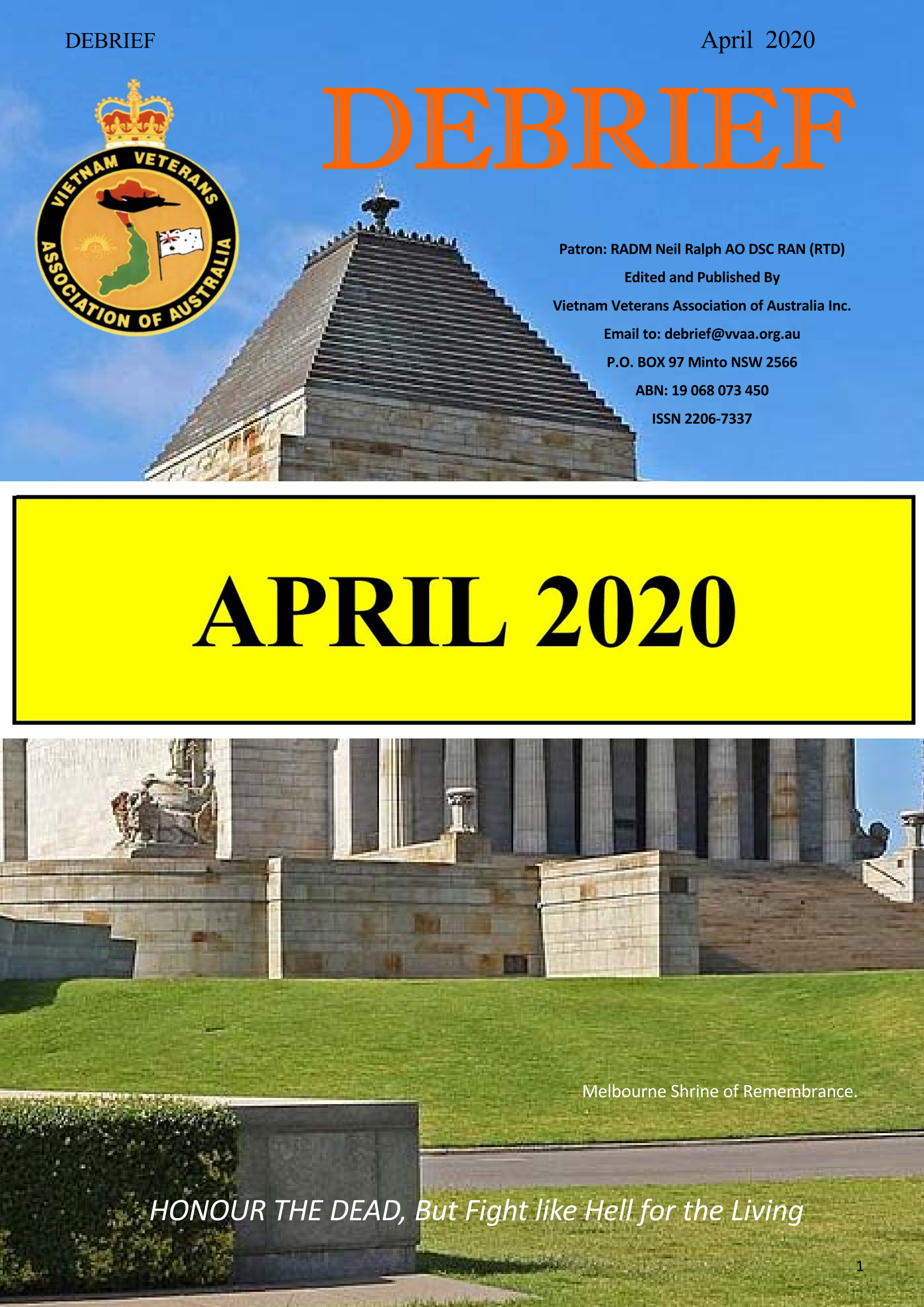Debrief April 2020