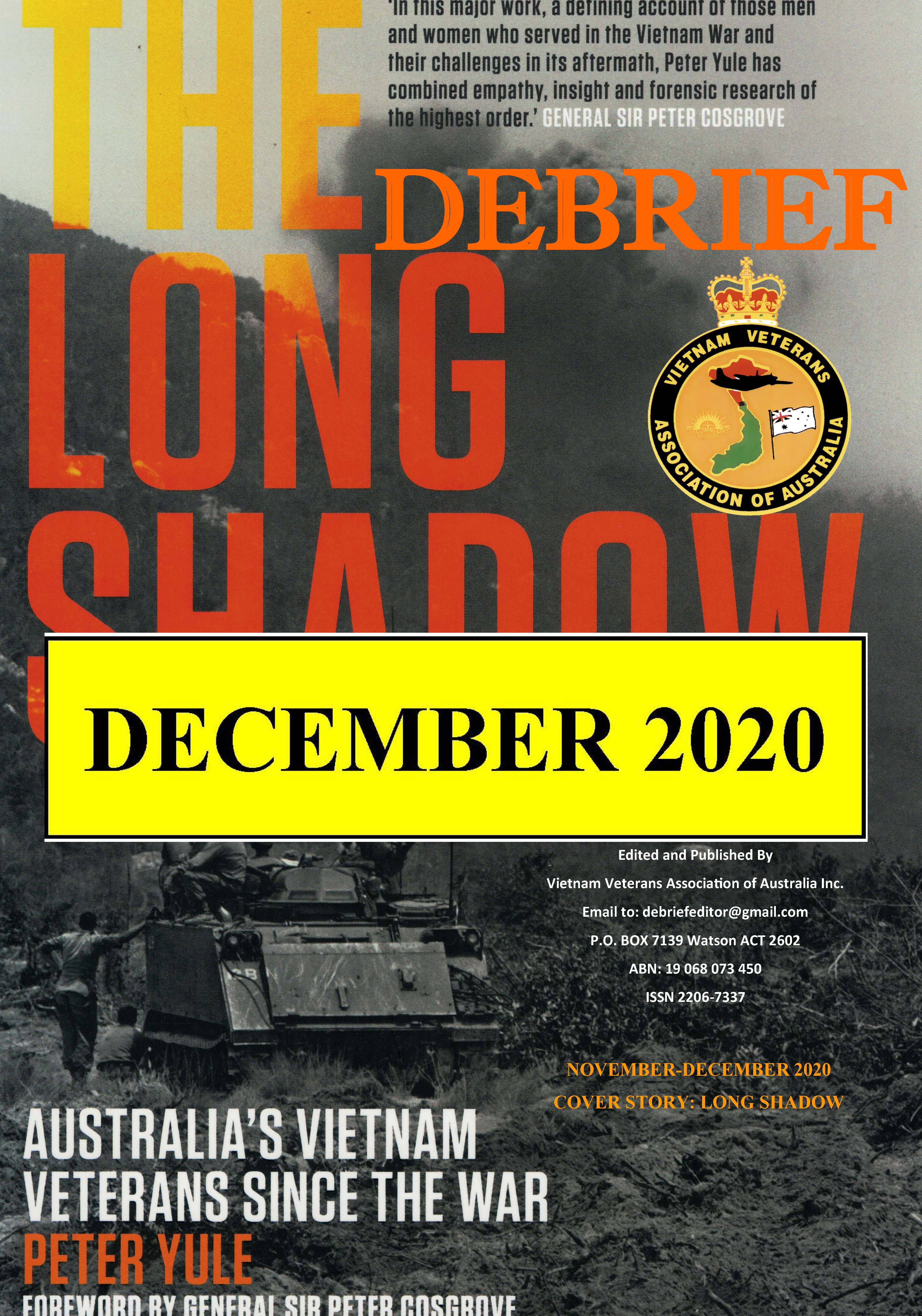 Debrief November-December 2020