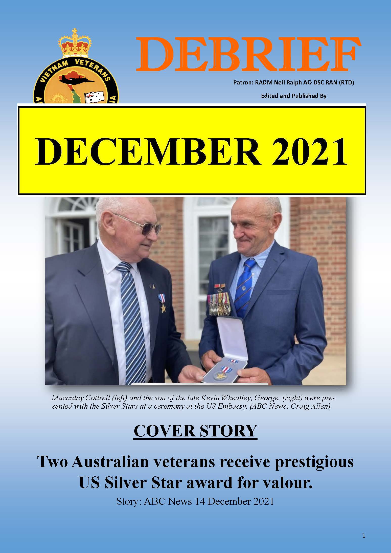 Debrief December 2021