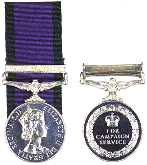 General Service Medal 1962
