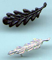 [Above] Insignia of MID [Below] Insignia of 
          Queen's Commendation